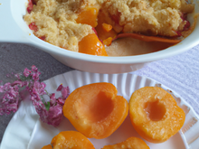 Crumble aux abricots