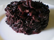 Risotto noir de camargue