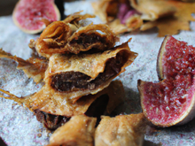 Figues rôtis en feuille de brick