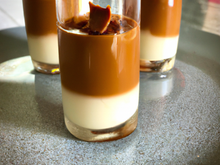 Verrine mousse praliné
