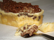 Glace stracciatella et caramel
