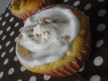 Cupcakes à la pomme et à la canelle