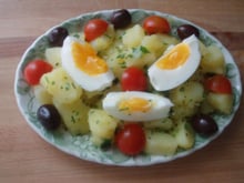 Salade de pomme de terre froide
