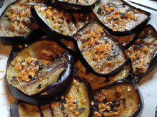 Aubergines au cumin