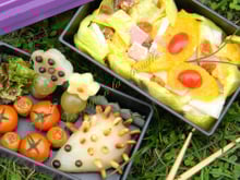 Bento Petit hérisson au jardin