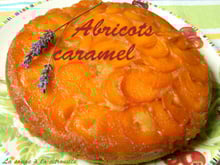 Gâteau renversé aux abricots caramélisés