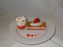 Sablé fraise et citron vert