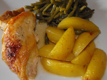 Pintade à la vanille