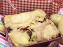 Tartiflette aux deux pommes et à la viande des grisons