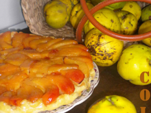 Tarte tatin aux coings