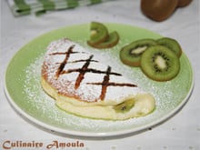 Omelette soufflée aux kiwis