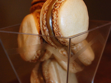 Mes 1ers macarons au café et au cognac