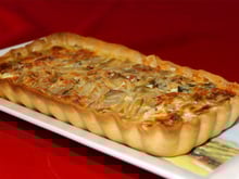 Tarte aux blettes et poulet