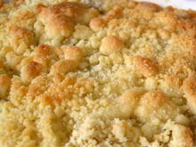 Crumble ananas gingembre