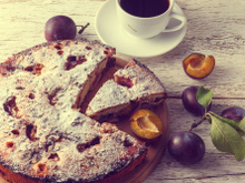 Moelleux aux prunes d'ente