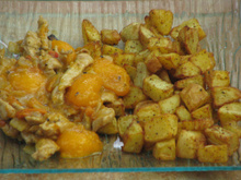 Sauté de veau aux abricots et à la lavande