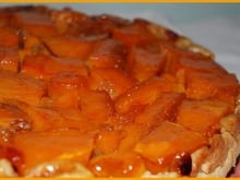 Tatin d'automne de  potimarron à la cannelle