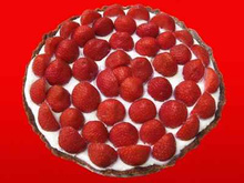 Tarte aux fraises chococo