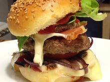 Burger auvergnat et son ketchup maison