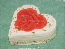 Entremets magique aux agrumes