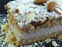 Gâteau aux amandes et poudre de noisettes
