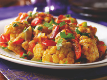 Gratin de légumes au curry