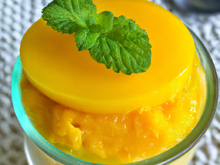 Sorbet à la mangue maison