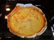 Quiche aux pommes de terre et au lard