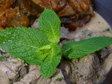 Sauté d'agneau menthe-citron express