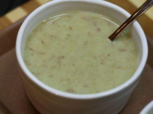 Velouté d'endives au maroilles