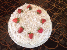 Bavarois à la noix de coco