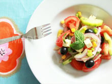Salade grecque rapide