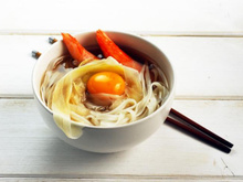 Coraya Suprêmes et asperges en soupe asiatique