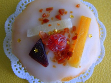 Cupcakes rose champagne