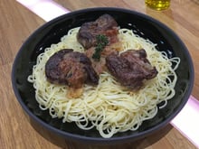 Saltimboccas de bœuf à l’échalote