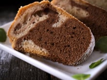 Marbré yaourt au Nutella