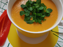 Velouté aux poivrons