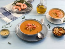 Bisque aux gambas