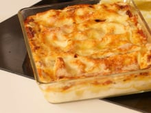 Lasagne bolognaise au bœuf hâché et lardons