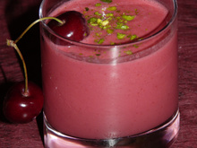 Lassi cerises cardamome