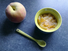 Compotée pommes-pêche