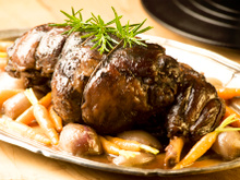 Gigot de 7 heures mariné au Beaume-de-Venise