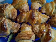 Mini-croissants au Roquefort Papillon
