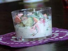 Salade à la tahitienne pour soirées Bridget Jones