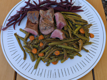 Epaule d'agneau du Quercy au Haricots tarbais