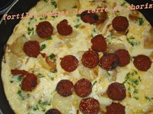 Tortilla de pommes de terre au chorizo