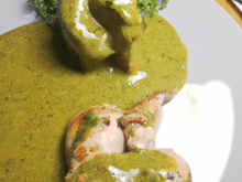 Chapon sauce estragon