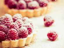 Tarte aux framboises facile et rapide