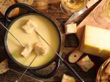 Fondue savoyarde au Marc de Savoie
