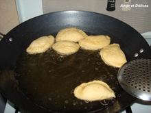 Beignets à la mozzarella